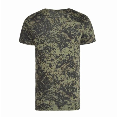 T -shirt male, green color/pixel, size 56-6