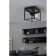 Silentina lamp, 1x40W E27, black color