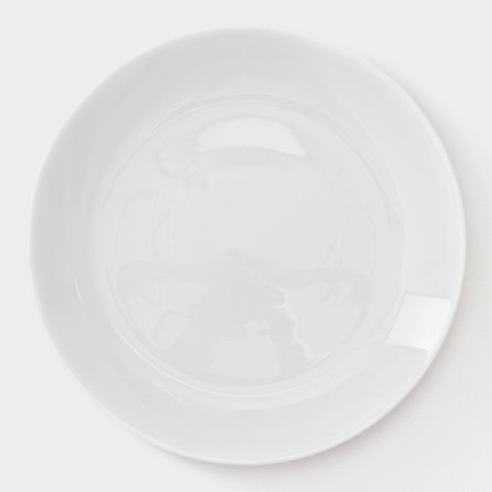 A set of dessert plates Luminarc diwali, d = 19 cm, glass ceramic, 6 pcs, white color-2