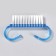 Manicure/pedicure brushes, 10 pcs, 6.5 × 1.3 cm, blue