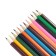 Pencils colored 12 colors, "machine", wooden building, hexagonal