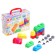 Designer "Soft bricks Plus. Funny transport ", 10 parts, wheels