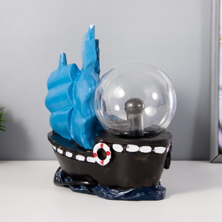Plasmic ball "Ship" Blue 25x10x22 cm Risalux-4