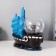 Plasmic ball "Ship" Blue 25x10x22 cm Risalux