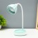 Linei table lamp LED 2W USB AKB Zelny 10.5x10.5x37 cm Risalux