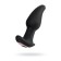Anal sleeve Erotist Hurricane, silicone, black color, 14 cm