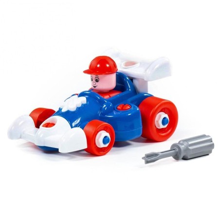 Designer "Racing car", 22 elements, mix-5