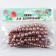 Glass beads, set 78 pcs., Size 1 pc. - 10 mm, pink color