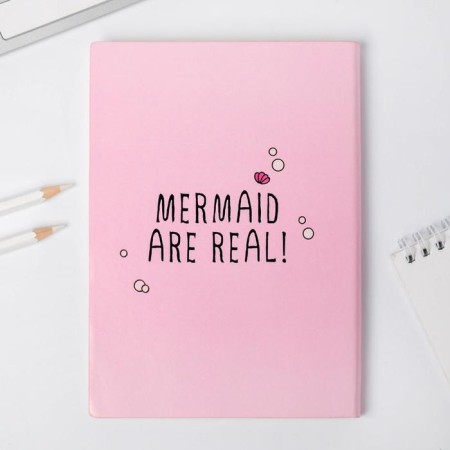 Diary I Am a Mermaid, 96 l, artificial leather-5