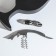 Set for the wine "glass", 2 items: corkscrew, dripper