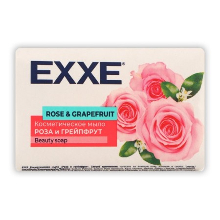 Cosmetic soapse rose and grapefruit, 90 g