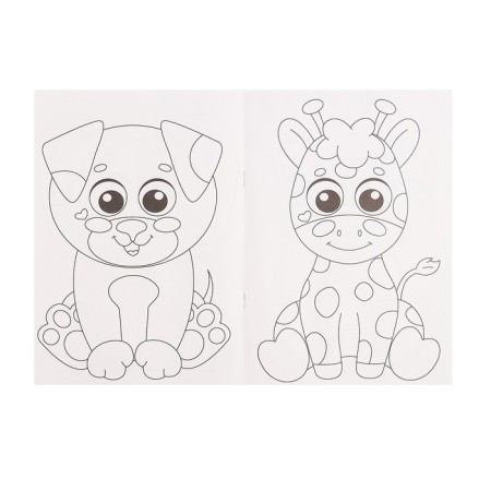 Coloring "Babies-Zever", A4-4