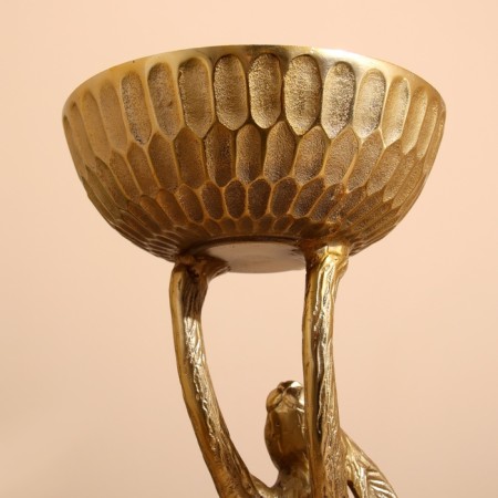 Vase "Rabbit" aluminum 24x24x54 cm-8