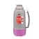 Thermos 1.8 l, with a glass flask, retains heat 12 hours, purple