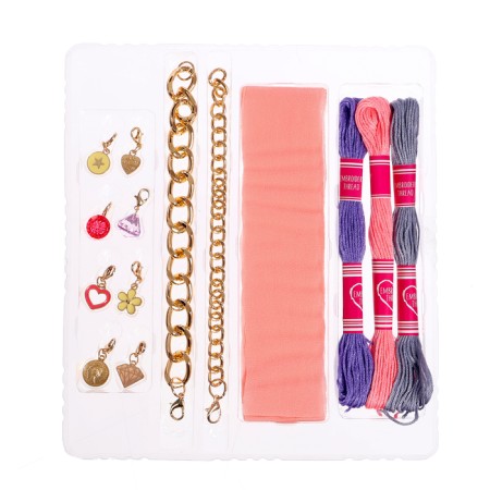 Set for creativity "Create jewelry", bracelets, lilac-1