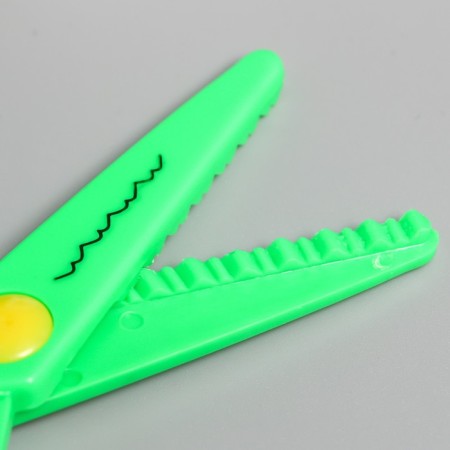 Scissors plastic relief removable blades (set 6 pcs) 12.5 cm-9