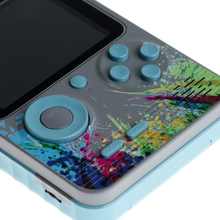 GARRACTION GOLD G5, with a gamepad, AV cable, 8 bits, 800 games, gray-4