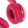 Perfeo Kids children's headphones, wireless, full -size, microphone, BT 5.0, 300 mAh, pink