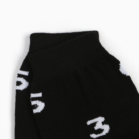 Women's socks minku "numbers" color Black, rr 38-39 (25 cm)-1