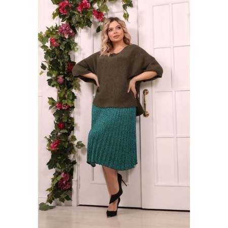 Female jumper, size 62, khaki color-13