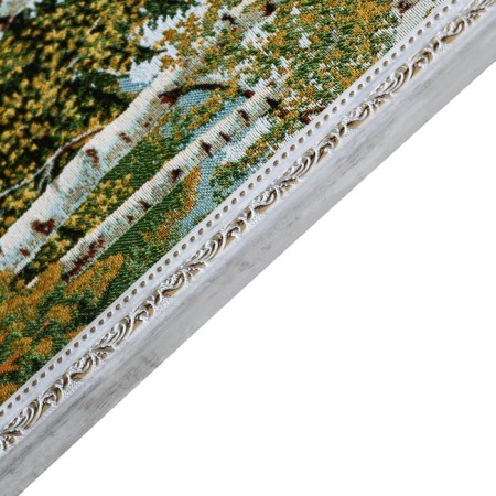 Tapestry "Flowers on the edge" 38*70 cm, Mix frame-2