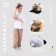 Baby cap for the boy "Anime", white color, rr 52-54 5-7 years