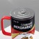 Ceramic Energizer mug, 250 ml, red color