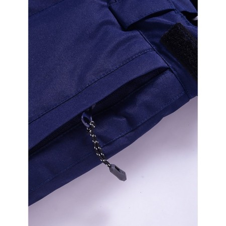 Ski costume for a boy, blue color, size 122-6