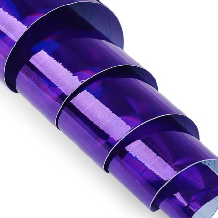 Self -adhesive film "Squares", holography, purple, 0.45 x 3 m, 3 md-2