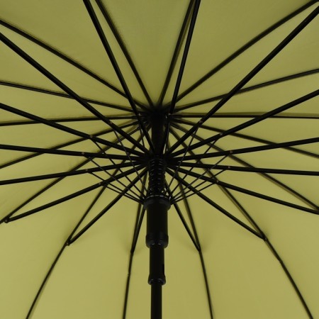 Umbrella - a semiautomatic “pastel” cane, 16 knitting needles, r = 52 cm, green color-5