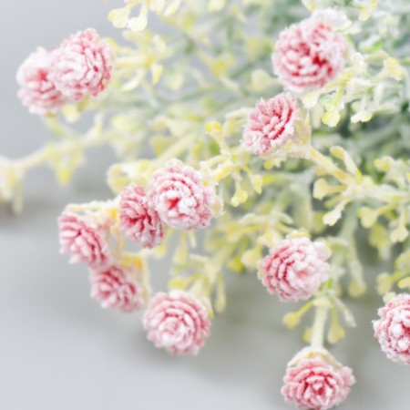 Flowers for decorating "Shabo clove" red 1 bouquet = 6 heads 17 cm-2
