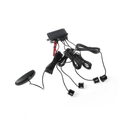 Parking system 4 sensors, LED screen, 12 V, black sensor-5