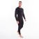 Male thermal underwear (longshit, pants), black color, size 46-48