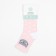 Children's socks kaftan "cat", size 16-18, pink color