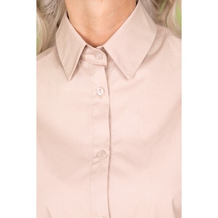 Female shirt, size 44, beige color-7
