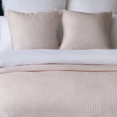 Kueb set: a cover 230 x 250 cm, pillowcases 45 x 45 cm - 2 pcs, pink-2