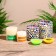 Set of candles "Sandal + jasmine" 5 pieces