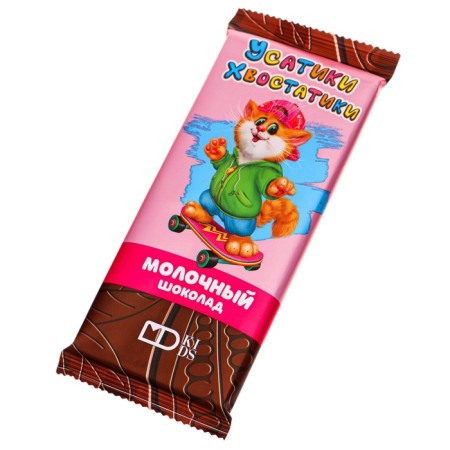Milk chocolate "Usatics-Khvostatiki", 85 g-2
