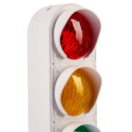 Traffic lights with training cards Blue tractor, light and sound effects-4