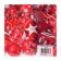 New Year's napkins Paper Home Collection "New Year's composition red", 3 layers, 33x33 cm, 20 pcs