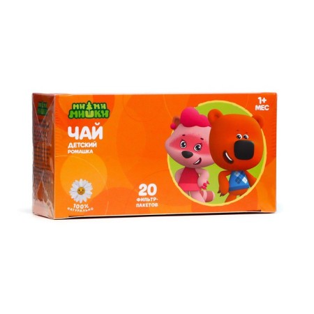 Phytochay children's "chamomile" without sugar, from 1 month, 20 filter-pacts of 1.5 g