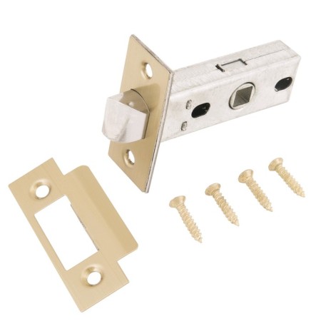 Latch "Allur Art" L45-8 SB, without pens, end pound 25 mm, color matte gold
