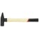 Matrix 10233 locksmith hammer, square boiler, wooden handle, 600 g