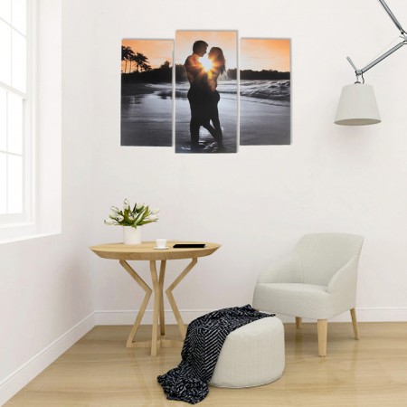Modular picture "Romance" (2-25x52; 1-30x60) 60x80 cm-3