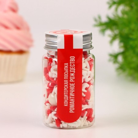 Sprinking confectionery "Romantic Christmas", New Year, 50 g-2