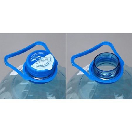 A bottle for cooler, Pat, 10 l, disposable, with a pen-1
