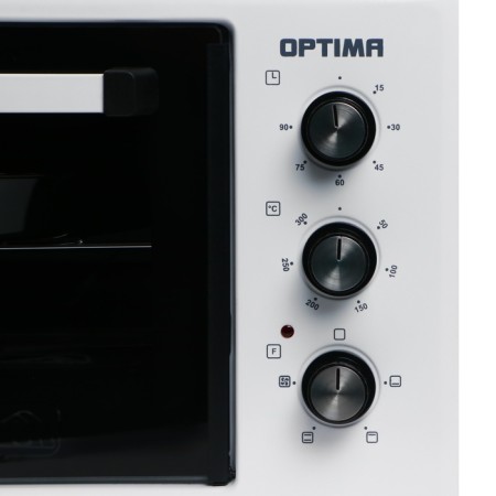 Mini-fucked Optima OFC-48W, 1600 W, 48 l, 50-300 ° C, timer, white-3