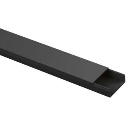 Cable-channel ERA KK-B-40-16 Black 40x16 mm
