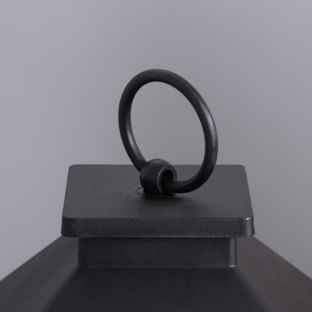 Lamp "Santa Klaus on Sani" 3haa Black 14x14x28.5cm-3