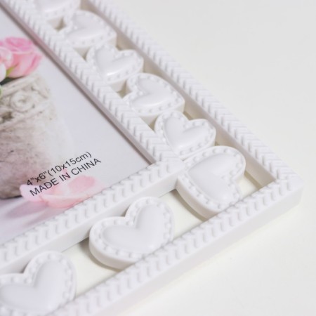 Photo frame plastic 10x15 cm "Certificates" white 22.5x17 cm-3